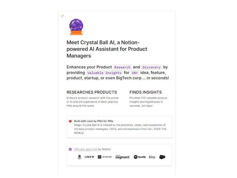 Magic Crystal Ball